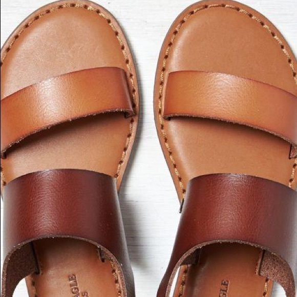 American Eagle Colorblocked Slingback Sandals - Picture 8 of 8